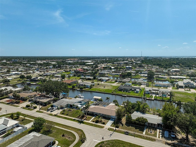 149 Small St SE, Port Charlotte, FL 33952 - aerial view of residential area with a large body of water