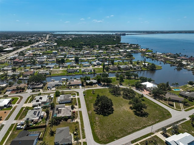 149 Small St SE, Port Charlotte, FL 33952 - aerial view of residential area featuring a large body of water