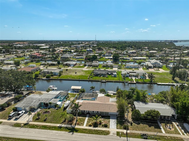 149 Small St SE, Port Charlotte, FL 33952 - aerial view of residential area featuring a nearby body of water