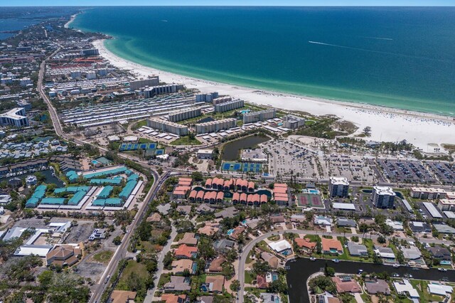 5581 Shadow Lawn Dr, Sarasota, FL 34242 - aerial view of property's location featuring expansive coastline