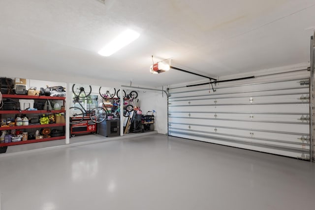 5581 Shadow Lawn Dr, Sarasota, FL 34242 - garage featuring a garage door opener