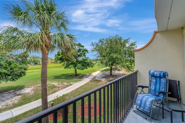 1216 Rio De Janeiro Ave Unit 306, Punta Gorda, FL 33983 - balcony with view of golf course
