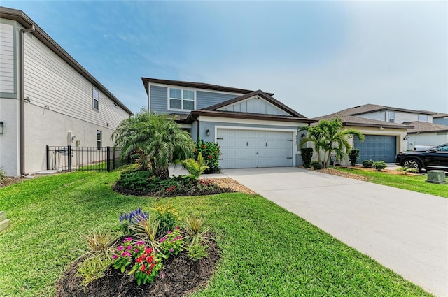 8940 Royal River Cir, Parrish, FL 34219 - view of front facade featuring an attached garage and concrete driveway