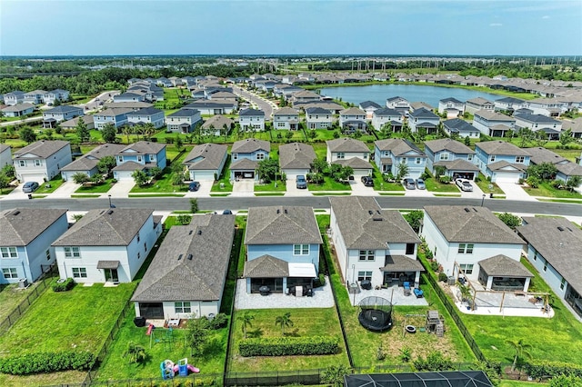 8940 Royal River Cir, Parrish, FL 34219 - aerial perspective of suburban area featuring a large body of water