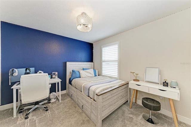 8940 Royal River Cir, Parrish, FL 34219 - carpeted bedroom with a desk and baseboards