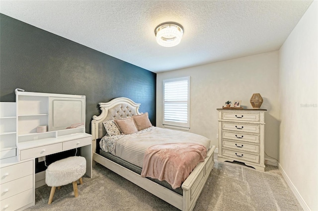 8940 Royal River Cir, Parrish, FL 34219 - carpeted bedroom featuring a textured ceiling