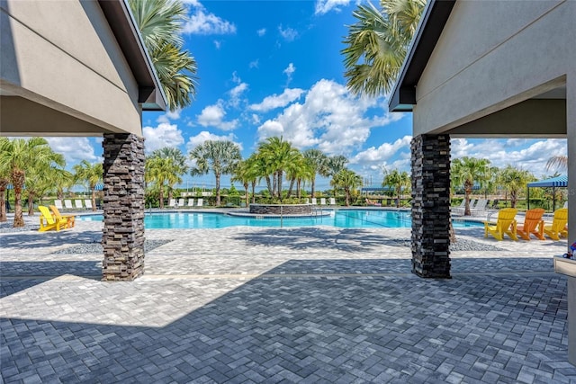 8940 Royal River Cir, Parrish, FL 34219 - community pool with a patio