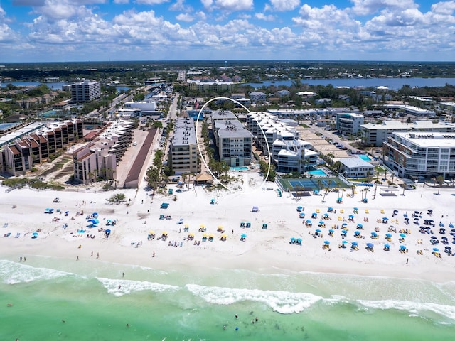 6512 Midnight Pass Rd Unit 301, Sarasota, FL 34242 - aerial view of expansive beach