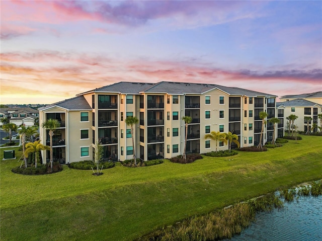 17118 Vardon Ter Unit 404, Bradenton, FL 34211 - view of property featuring a water view