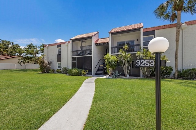 3253 Beneva Rd Unit 103, Sarasota, FL 34232 - view of property featuring stairway