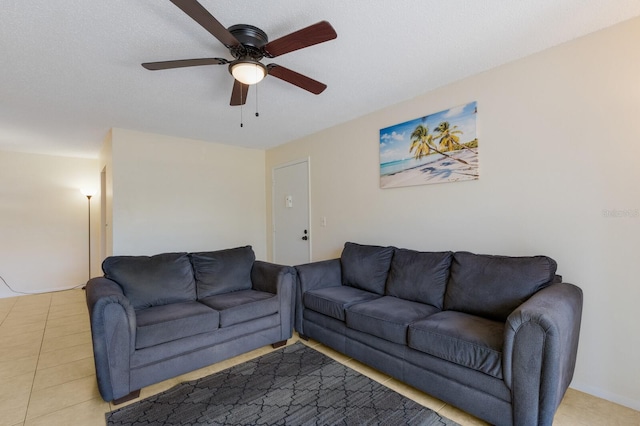 3253 Beneva Rd Unit 103, Sarasota, FL 34232 - living area featuring a ceiling fan