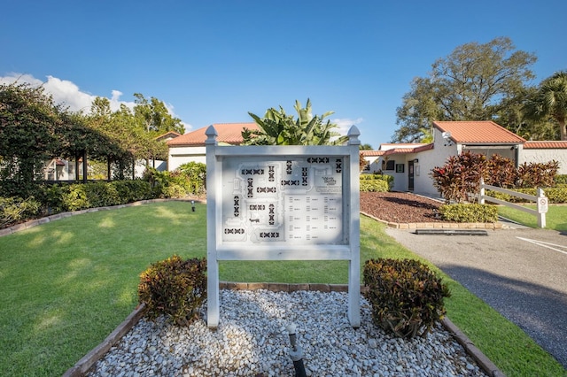 3253 Beneva Rd Unit 103, Sarasota, FL 34232 - community / neighborhood sign with a yard and uncovered parking