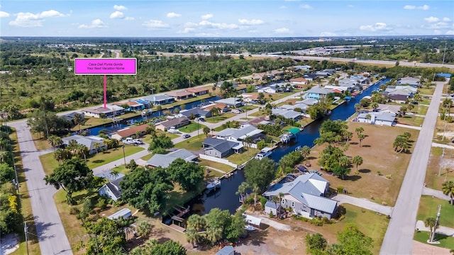 3203 Riverside Dr Unit B, Punta Gorda, FL 33950 - aerial view of property and surrounding area with nearby suburban area and a large body of water