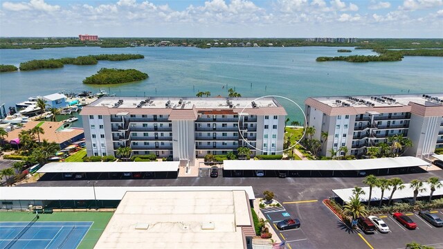 8897 Midnight Pass Rd Unit 407, Sarasota, FL 34242 - aerial view of apartment complex / building and a nearby body of water