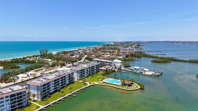 8897 Midnight Pass Rd Unit 407, Sarasota, FL 34242 - aerial view of a nearby body of water
