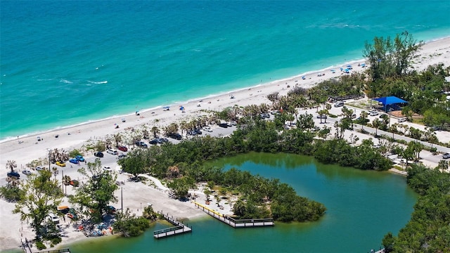 8897 Midnight Pass Rd Unit 407, Sarasota, FL 34242 - drone / aerial view of extended coastline