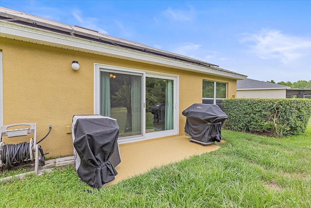 5618 Sheer Bliss Loop, Land O Lakes, FL 34639 - back of house with stucco siding