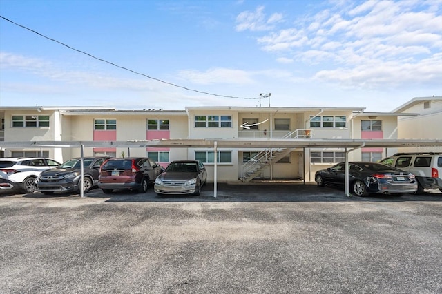 2503 Beneva Rd Unit 7, Sarasota, FL 34232 - covered parking lot with stairway