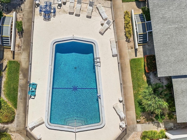 2503 Beneva Rd Unit 7, Sarasota, FL 34232 - view of pool