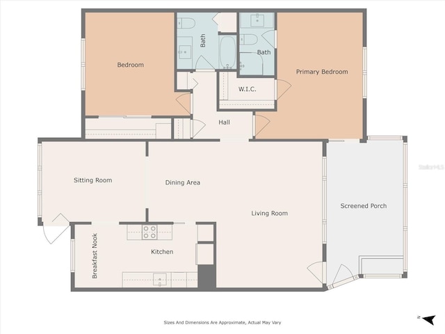 2503 Beneva Rd Unit 7, Sarasota, FL 34232 - home floor plan