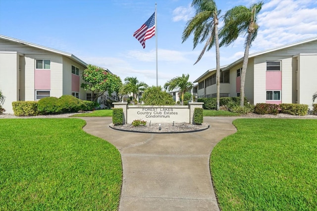 2503 Beneva Rd Unit 7, Sarasota, FL 34232 - view of property's community featuring a yard