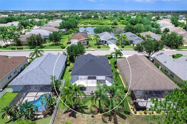 11794 Forest Park Cir, Bradenton, FL 34211 - aerial perspective of suburban area with a large body of water
