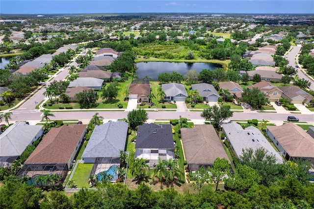 11794 Forest Park Cir, Bradenton, FL 34211 - aerial view of residential area with a nearby body of water