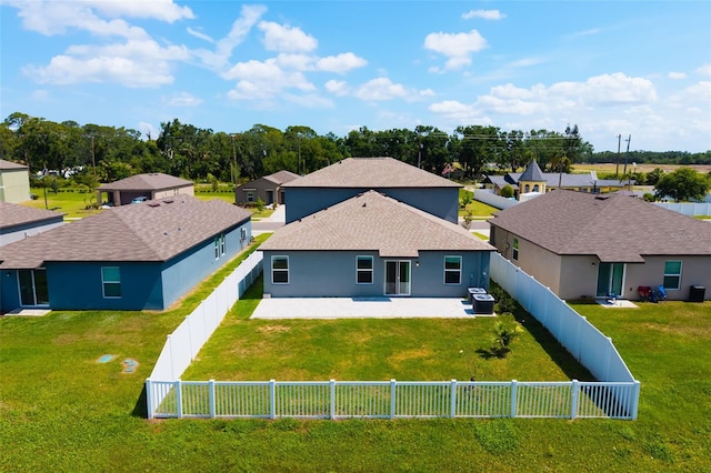 8656 40th Cir E, Palmetto, FL 34221 - rear view of property with a patio and central air condition unit