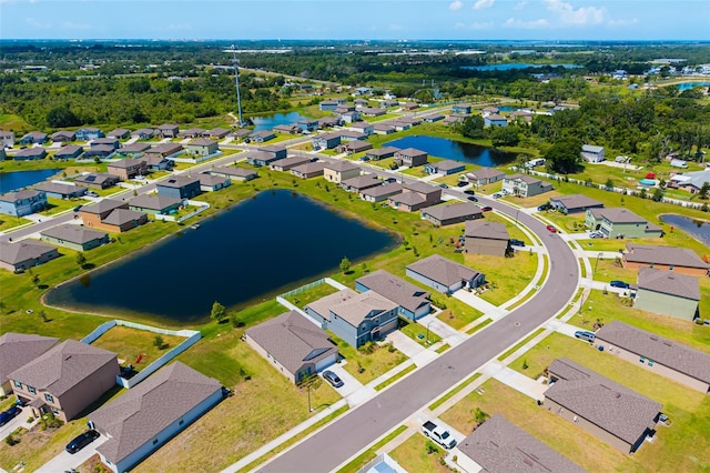 8656 40th Cir E, Palmetto, FL 34221 - aerial perspective of suburban area featuring a large body of water
