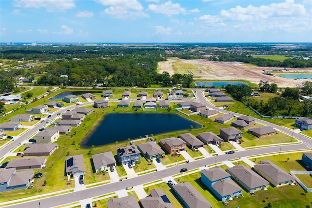 8656 40th Cir E, Palmetto, FL 34221 - aerial perspective of suburban area with a nearby body of water