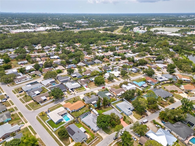4222 Lanai Dr, Sarasota, FL 34241 - aerial view of property and surrounding area featuring a large body of water and nearby suburban area