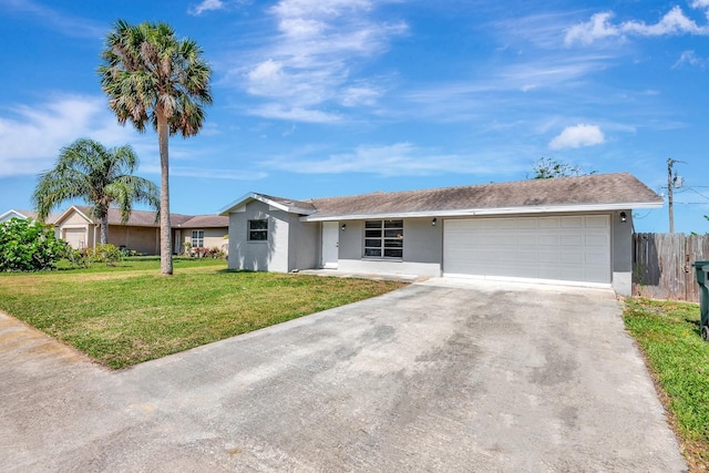 2420 16th St W, Palmetto, FL 34221 - single story home with stucco siding, a garage, and driveway