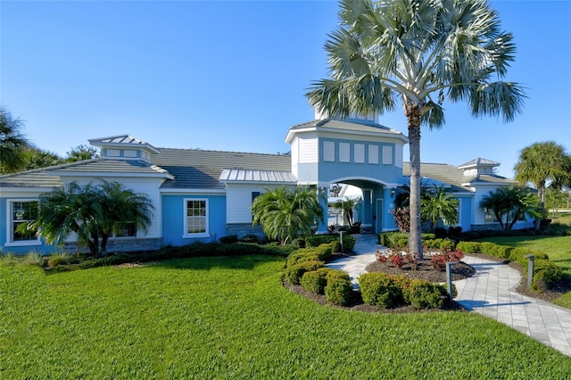 3631 Shimmering Oaks Dr, Parrish, FL 34219 - view of front of property featuring a front yard