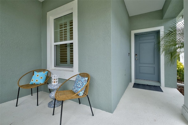 3631 Shimmering Oaks Dr, Parrish, FL 34219 - property entrance with stucco siding