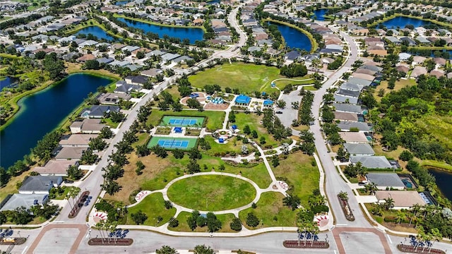 5020 Torrey Pines Run, Bradenton, FL 34211 - aerial view of property's location featuring nearby suburban area and a large body of water