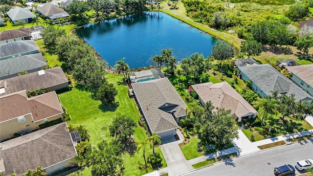 5020 Torrey Pines Run, Bradenton, FL 34211 - aerial perspective of suburban area with a large body of water