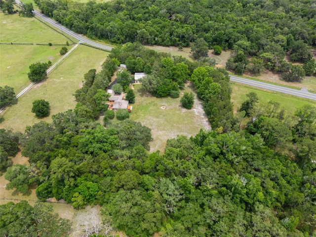 22063 Lake Lindsey Rd, Brooksville, FL 34601 - view of property location featuring rural landscape and a heavily wooded area