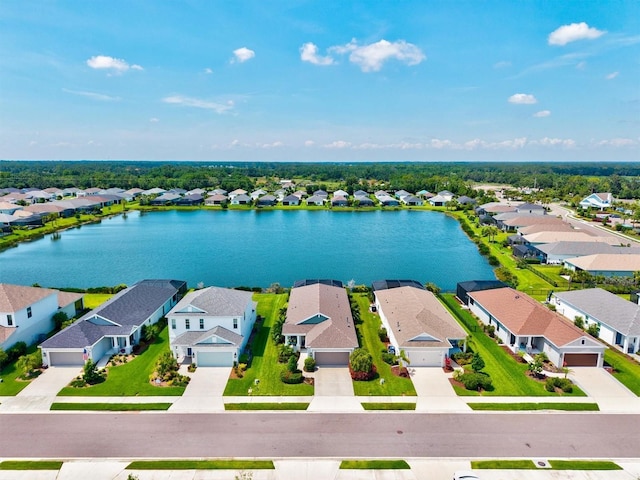 13849 Old Creek Ct, Parrish, FL 34219 - aerial view of residential area with a nearby body of water