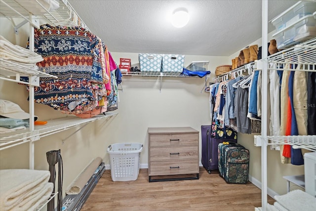 4570 Pinebrook Cir Unit 508, Bradenton, FL 34209 - spacious closet with wood finished floors