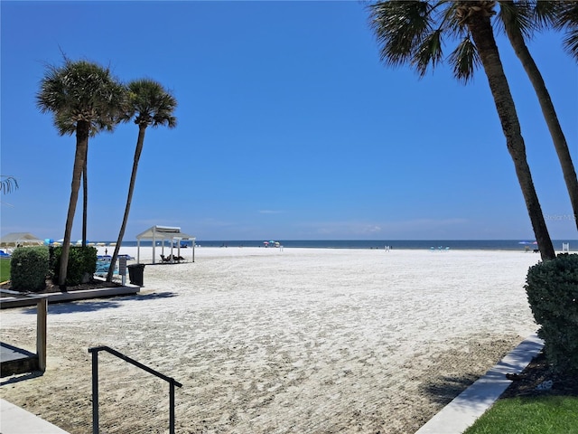 6150 Midnight Pass Rd Unit V4, Sarasota, FL 34242 - water view with nearby beach