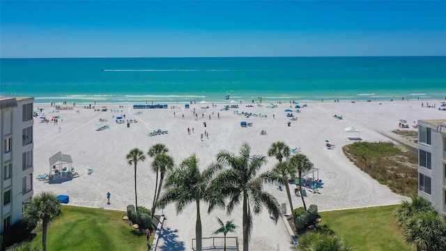 6150 Midnight Pass Rd Unit V4, Sarasota, FL 34242 - water view with local beach