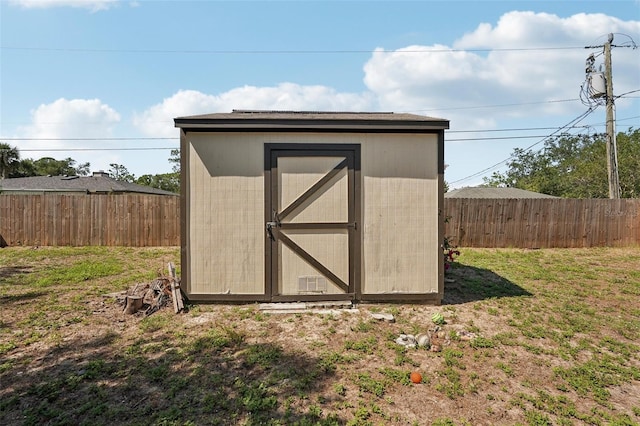 3881 Holin Ln, North Port, FL 34287 - view of shed