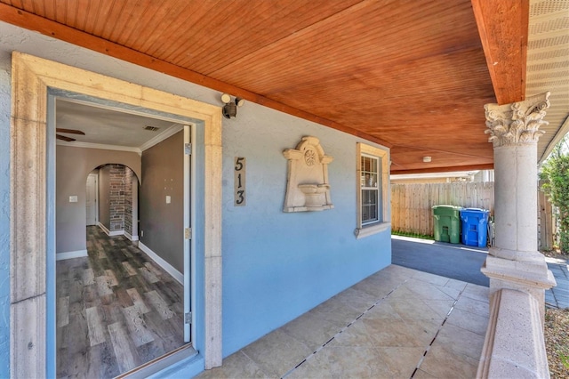 513 25th Ave W, Bradenton, FL 34205 - view of patio