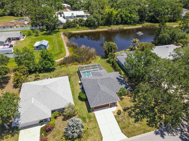 4758 Breezy Pines Blvd, Sarasota, FL 34232 - aerial perspective of suburban area with a nearby body of water