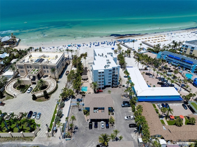 1001 Point Of Rocks Rd Unit 207, Sarasota, FL 34242 - aerial view of waterfront with a beach