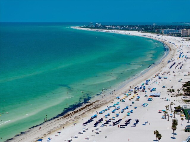 1001 Point Of Rocks Rd Unit 207, Sarasota, FL 34242 - drone / aerial view of expansive beach