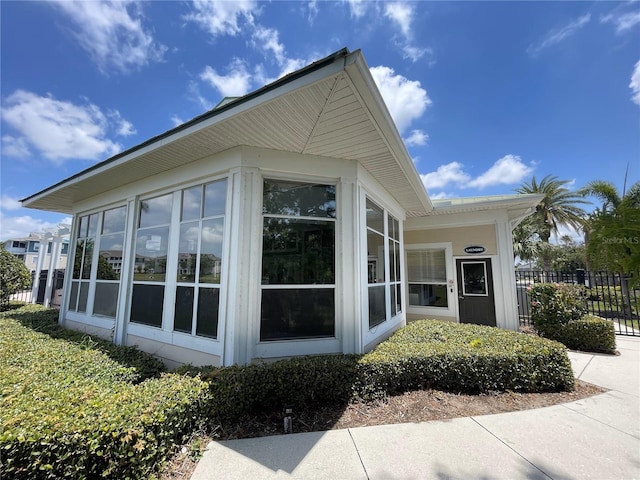 4802 51st St W Unit 1724, Bradenton, FL 34210 - view of side of property featuring a sunroom