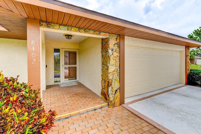 8402 13th Ave NW, Bradenton, FL 34209 - garage featuring concrete driveway