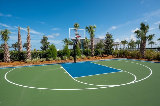 11502 Golden Bay Pl, Bradenton, FL 34211 - view of sport court featuring basketball hoop