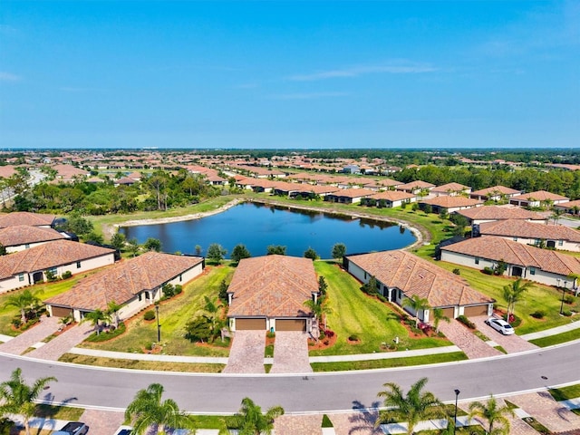 12230 Amica Loop, Venice, FL 34293 - aerial view of residential area featuring a nearby body of water